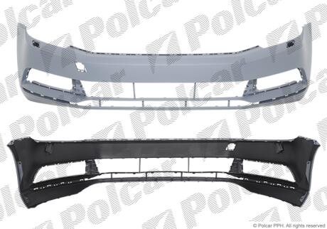 Бампер передний Polcar 95D30721J
