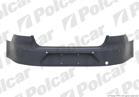 Бампер задний Polcar 95D396-1