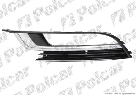Решітка бампера ліва Polcar 95G127-1