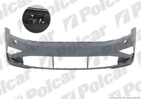 Бампер передний Polcar 95L107-9