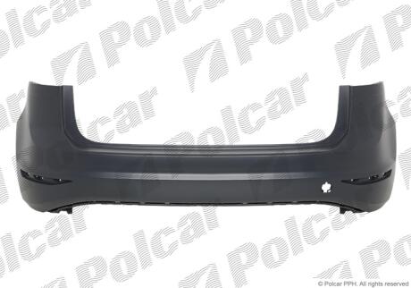 Бампер задній Polcar 95L196UB