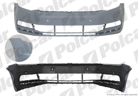 Бампер передний Polcar 95M107-1