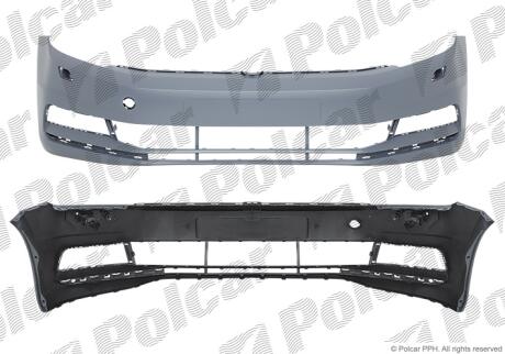 Бампер передній Polcar 95M1072J