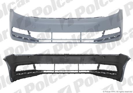 Бампер передній Polcar 95M107-J