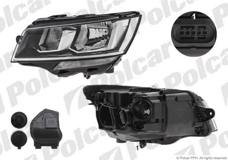 Фара основная Polcar 95N310-V