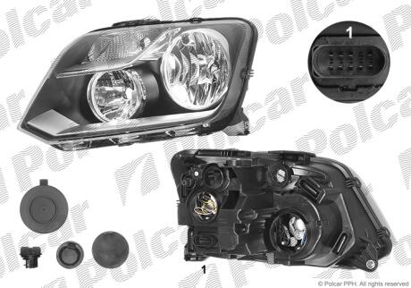 Фара основная Polcar 95P1103E