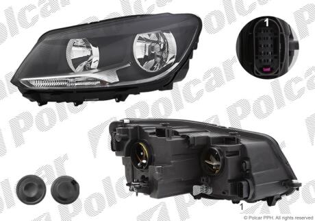 Фара основная Polcar 95U1093E