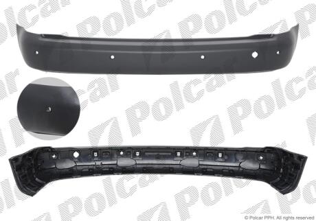 Бампер задний Polcar 95U19615
