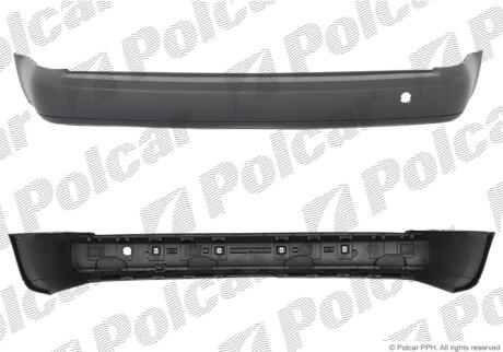 Бампер задній Polcar 95U1966J