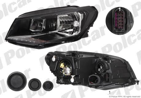 Фара основная Polcar 95U210-E