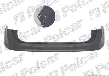 Бампер задний Polcar 95X29611