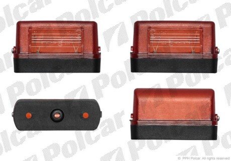 Фара номерного знаку Polcar 9900958E
