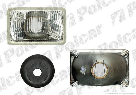 Фара основная правая H4 Polcar 9911093E