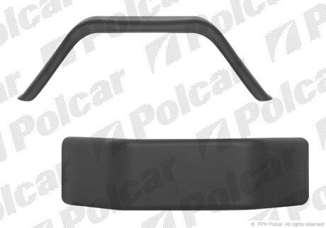 Крыло заднее левый=правый Polcar 99BLUN-7