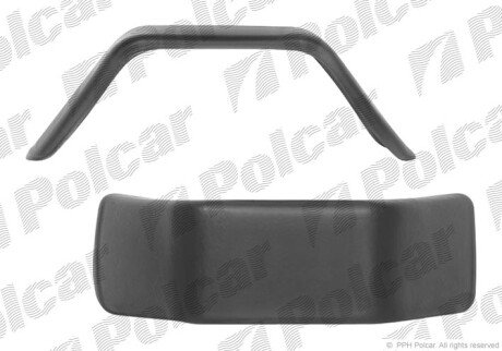 Крыло заднее левый=правый Polcar 99BLUN-8