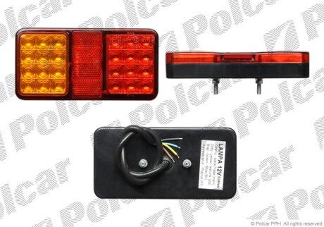 Фонарь задний Polcar 99LT023E