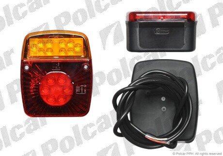 Фонарь задний Polcar 99LT033E