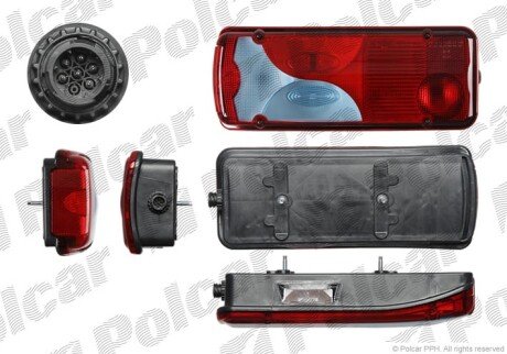 Фонарь задний слева Polcar 99LT117E