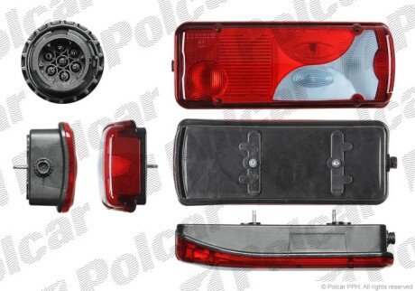 Фонарь задний справа Polcar 99LT118E