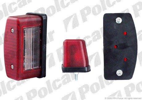 Фара номерного знака Polcar 99OT002E
