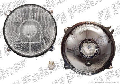 Фара основная левая H4 Polcar 99RG007E