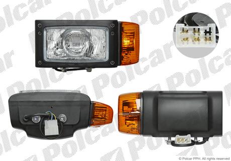 Фара основная Polcar 99RG035E