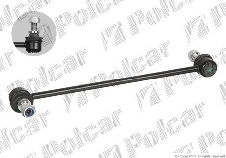 Стійка стабілізатора лівий=правий Polcar AC-100
