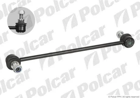 Стійка стабілізатора лівий=правий Polcar AC-100