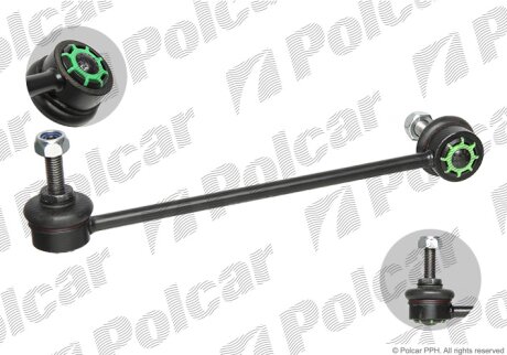 Стойка стабилизатора левый Polcar B-410T