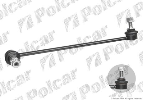 Стойка стабилизатора левый Polcar B-887