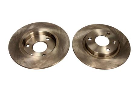 Гальмівний диск двосторонній на передній міст повний (невентильований) 3 Polcar BG2526