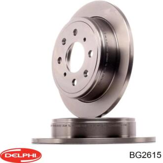 Гальмівний диск двосторонній на передній міст вентильований 4 промаслений Polcar BG2615