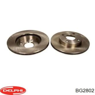 Гальмівний диск двосторонній на передній міст вентильований 4 промаслений Polcar BG2802