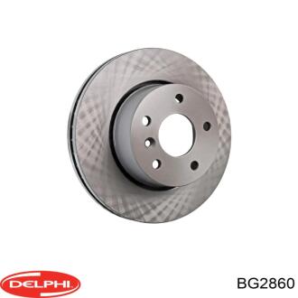 Гальмівний диск двосторонній на передній міст вентильований 5 промаслений Polcar BG2860