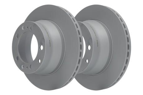 Гальмівний диск двосторонній на задній міст вентильований 5 Polcar BG3412