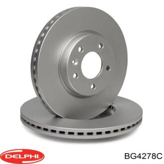 Торзмозной диск двухсторонний на передний мост вентилируемый 5 Polcar BG4278C