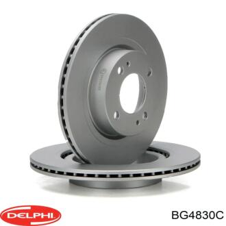 Торзмозной диск двухсторонний на передний мост вентилируемый 4 Polcar BG4830C