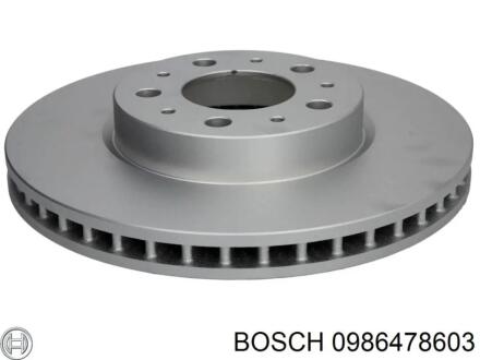 Гальмівний диск двосторонній на передній міст вентильований 5 лакований Polcar BS0986478603