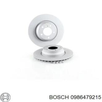 Торзмозной диск двухсторонний на передний мост вентилируемый 5 лакированный Polcar BS0986479215