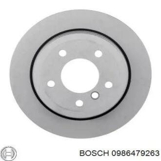 Торзмозной диск двухсторонний на задний мост вентилируемый 5 Polcar BS0986479263