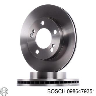 Торзмозной диск двухсторонний на задний мост вентилируемый 5 лакированный Polcar BS0986479351