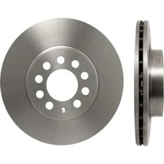 Торзмозной диск двухсторонний на передний мост вентилируемый 6 промасленный Polcar BS0986479355