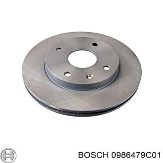 Гальмівний диск двосторонній на передній міст вентильований 4 Polcar BS0986479C01