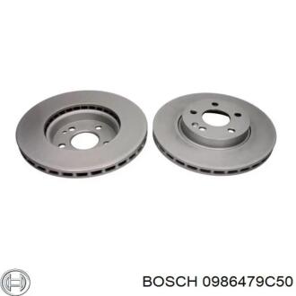 Гальмівний диск двосторонній на передній міст вентильований 5 Polcar BS0986479C50