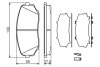 Гальмівні колодки Polcar BS0986494375 (фото 1)