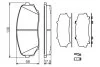 Тормозные колодки Polcar BS0986494375 (фото 1)