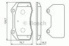 Гальмівні колодки Polcar BS0986494551 (фото 1)