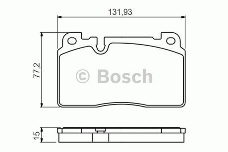 Тормозные колодки Polcar BS0986494702