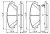 Гальмівні колодки Polcar BS0986494804 (фото 1)