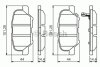 Тормозные колодки Polcar BS0986495358 (фото 1)